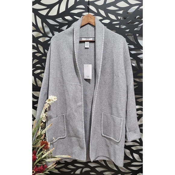 Magaschoni Sweaters - Gray Women's Cardigan Sweater